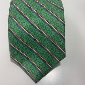 Vintage Faberge 100% Silk Tie, Hand Made in USA, EUC